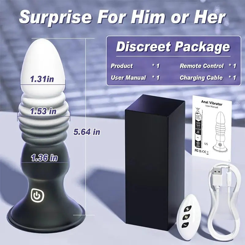 App-Controlled Thrusting Prostate Vibrator