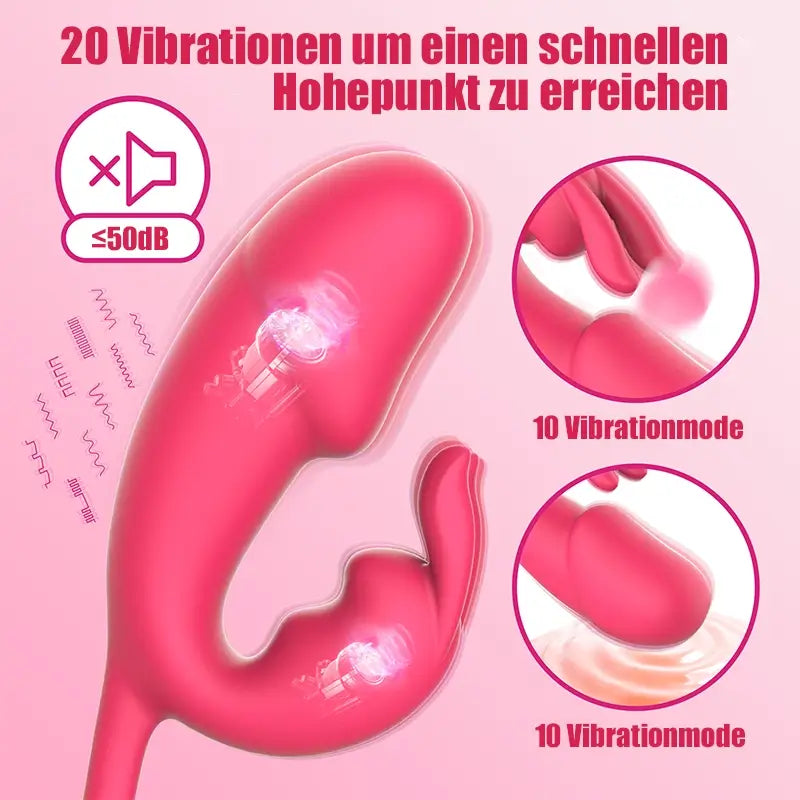 Bunny Jumping Egg Multi-Frequency Vibrating Massager