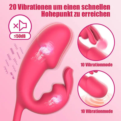 Bunny Jumping Egg Multi-Frequency Vibrating Massager