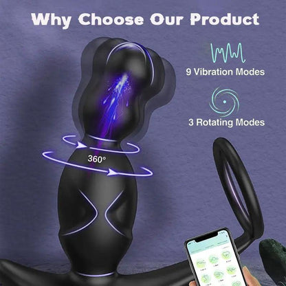 APP Wireless Remote Control Prostate Massager