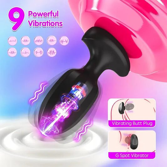 App-Controlled Vibrating Anal Plug