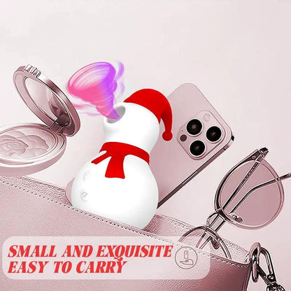 Christmas Snowman Clit Sucker