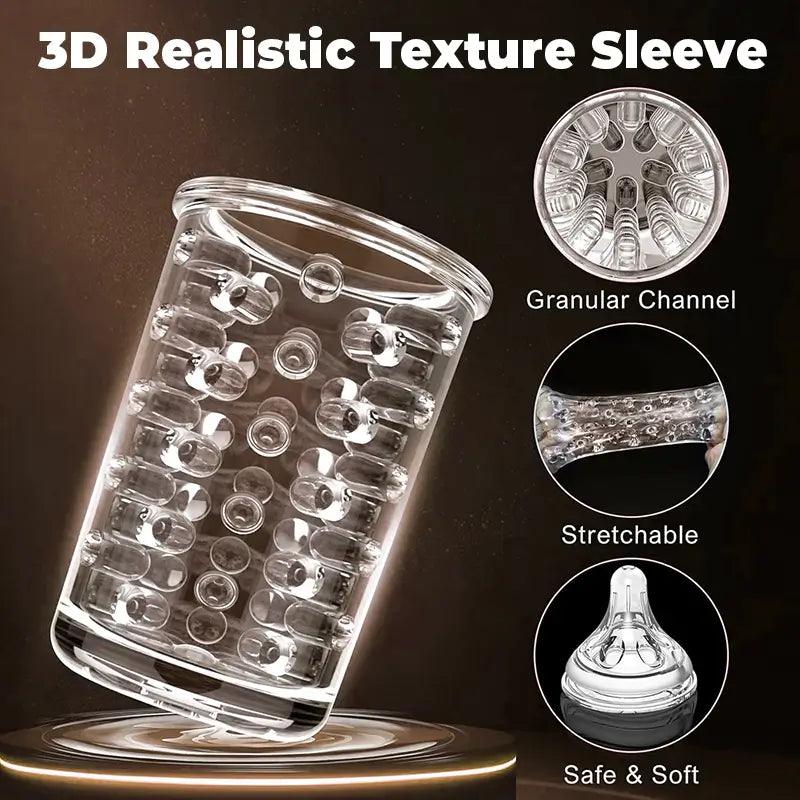 Armored Samurai Retractable Swivel Masturbation Cup