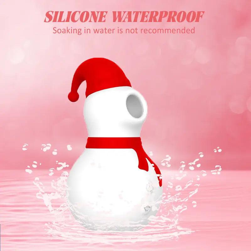 Christmas Snowman Clit Sucker