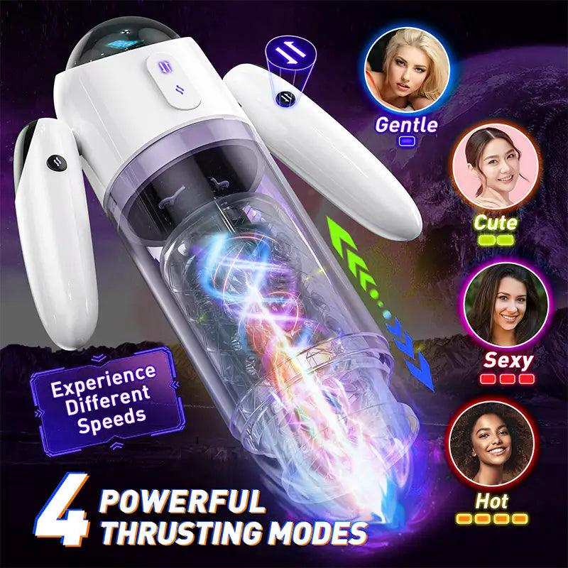 Astronaut Telescopic Swivel Masturbation Cup