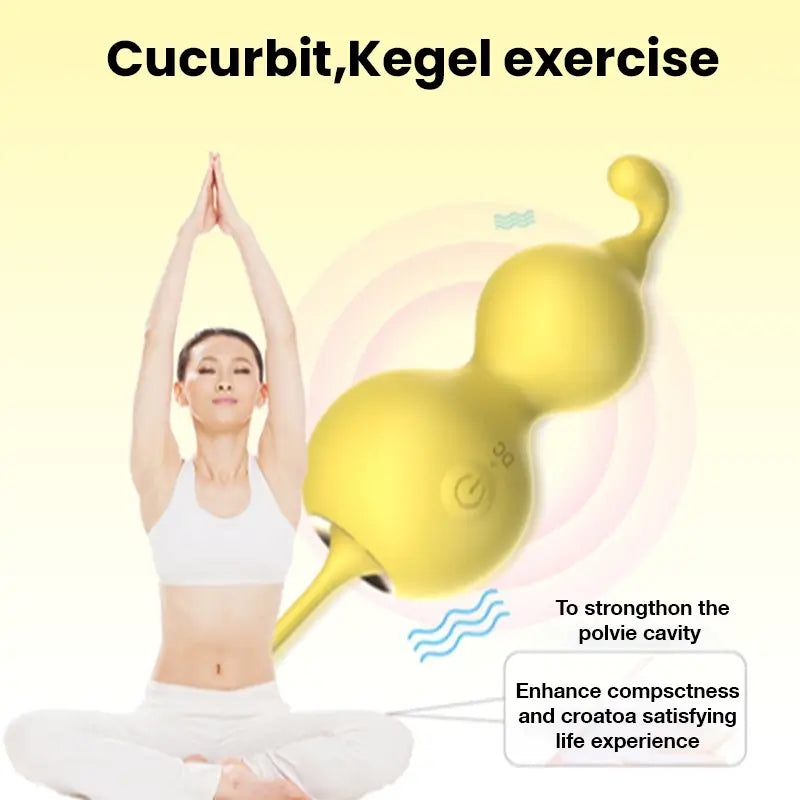 Zucchini Vibrating Masturbation Egg