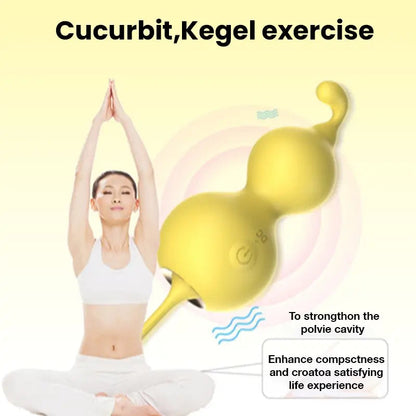 Zucchini Vibrating Masturbation Egg