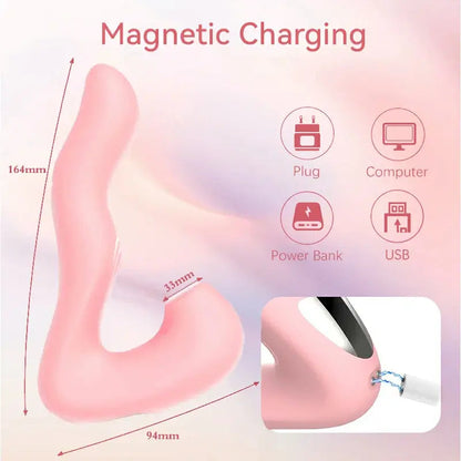 Wear Suck Lick Slap Vibrating Vibrator