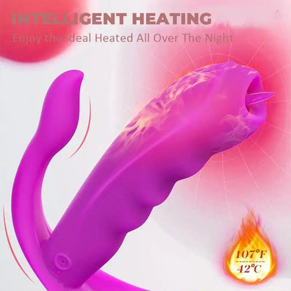 Butterfly vibrator that supports long-distance interaction