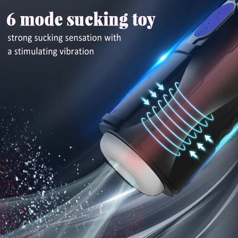 Automatic Sucking Retractable Masturbation Cup for Men