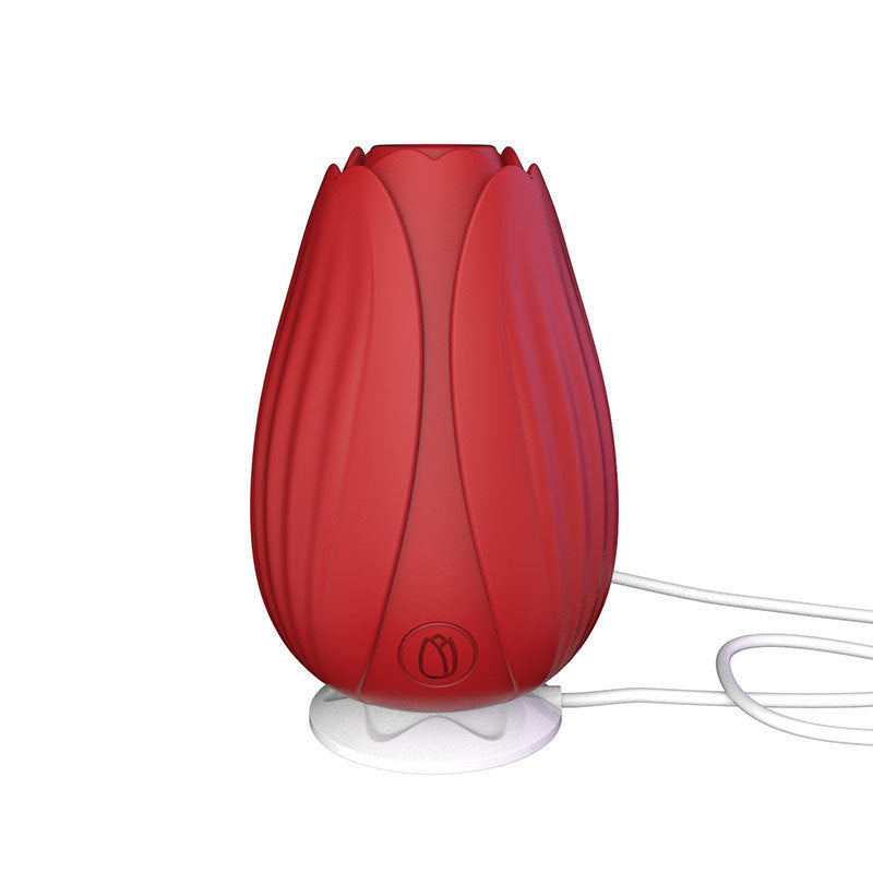Blooming Rose Vibrator: Adult Pleasure Toy