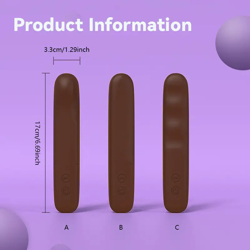 Chocolate Vibrator Female Masturbator