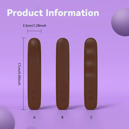 Chocolate Vibrator Female Masturbator