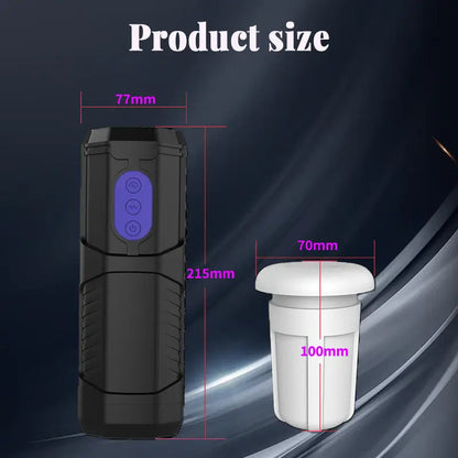 Automatic Sucking Retractable Masturbation Cup for Men