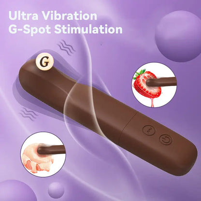Chocolate Vibrator Female Masturbator