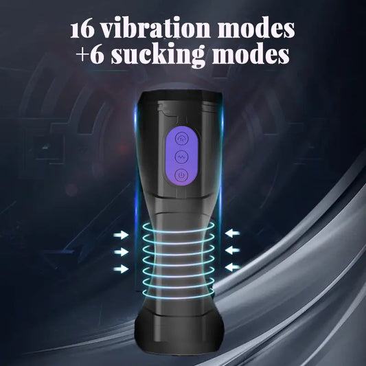 Automatic Sucking Retractable Masturbation Cup for Men