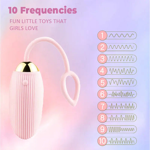 Wireless Multi-Frequency Vibrating Female Jumper