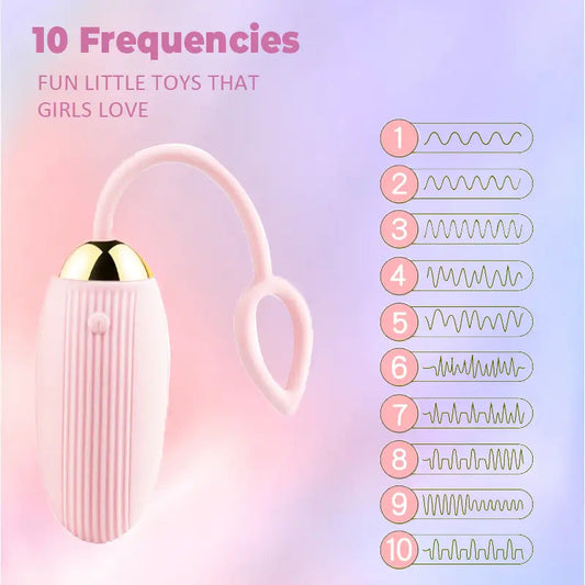 Wireless Multi-Frequency Vibrating Female Jumper