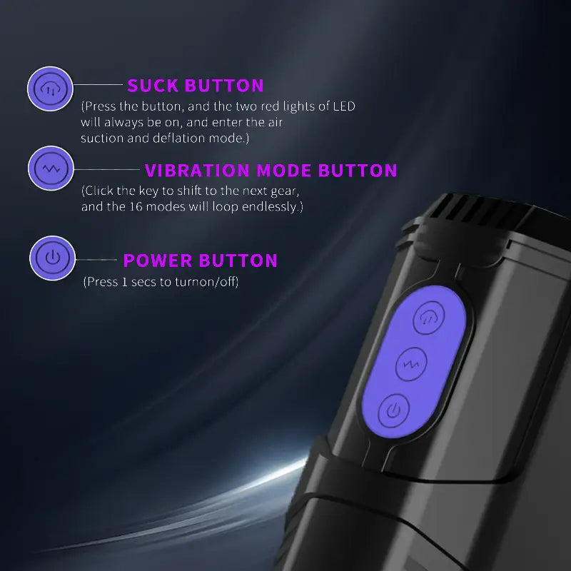 Automatic Sucking Retractable Masturbation Cup for Men