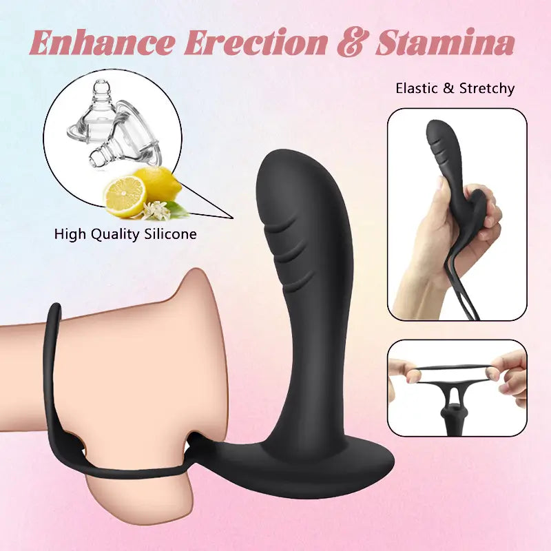 Wireless Prostate Penis Ring Vibrator Wireless