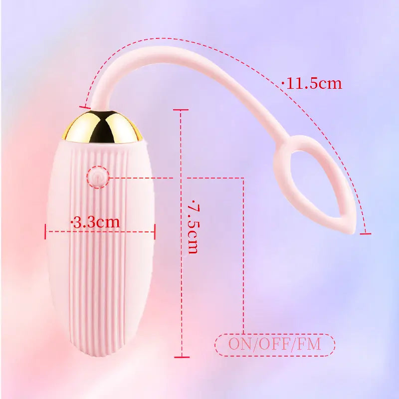 Wireless Multi-Frequency Vibrating Female Jumper