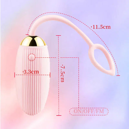 Wireless Multi-Frequency Vibrating Female Jumper