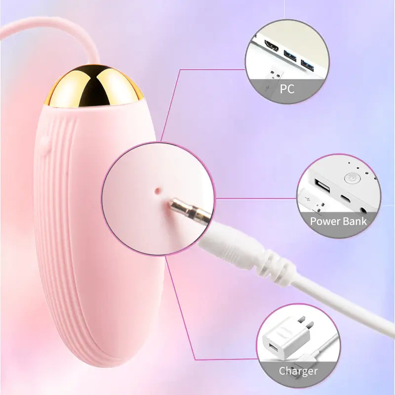 Wireless Multi-Frequency Vibrating Female Jumper