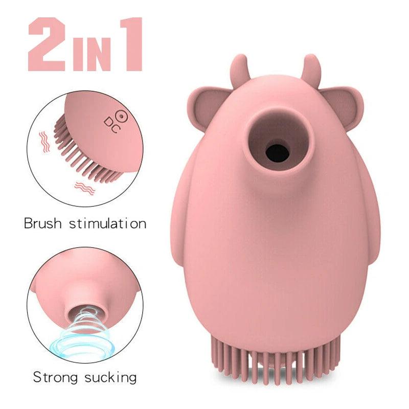 Calf Clitoral Sucking & Stimulation Masturbator