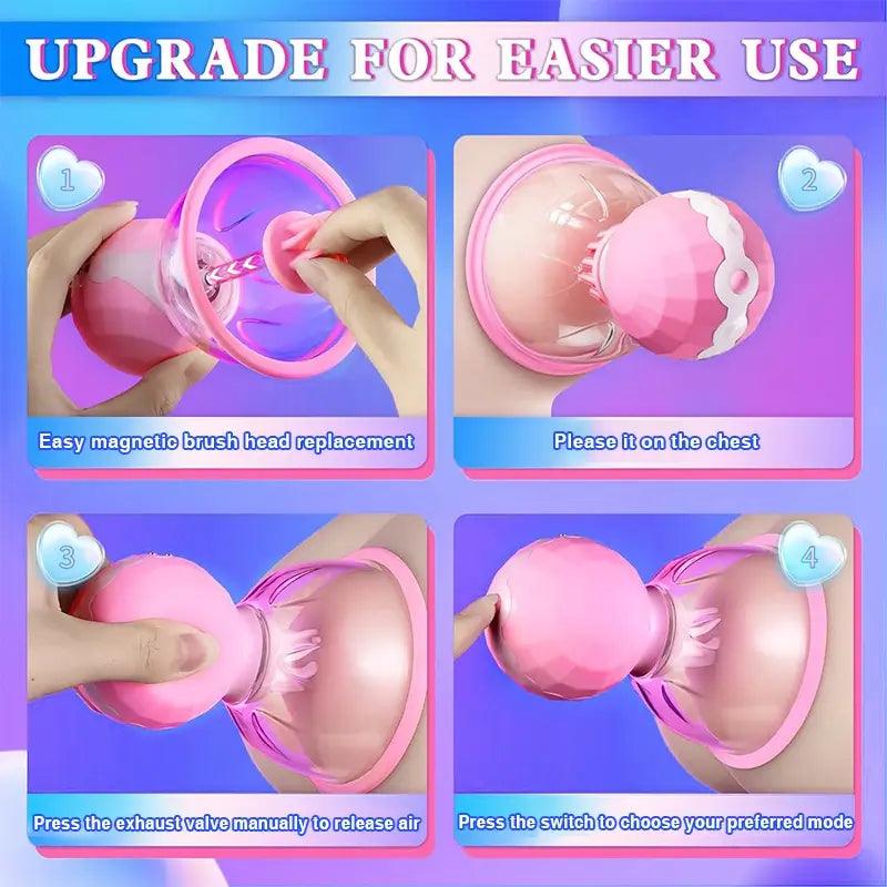 Breast Massage Sucking Vibrator