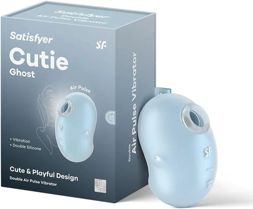 Blue Elf Clitoral Suction Cup Silicone Vibrator