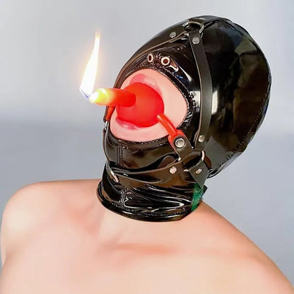 Christmas red restraint ball, BDSM gag