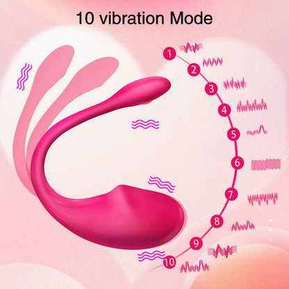 Bluetooth G-Spot Vibrator with Dolphin Design