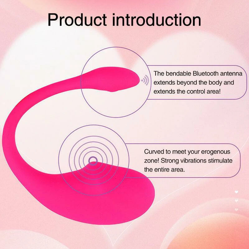 Bluetooth G-Spot Vibrator with Dolphin Design