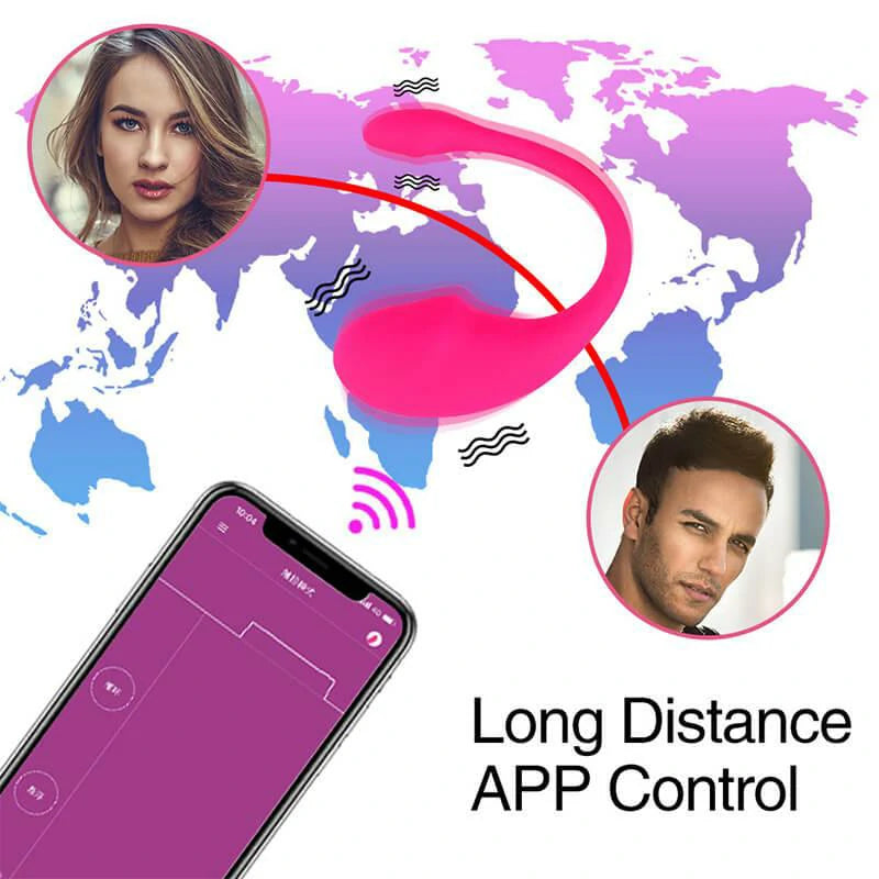 Bluetooth G-Spot Vibrator with Dolphin Design