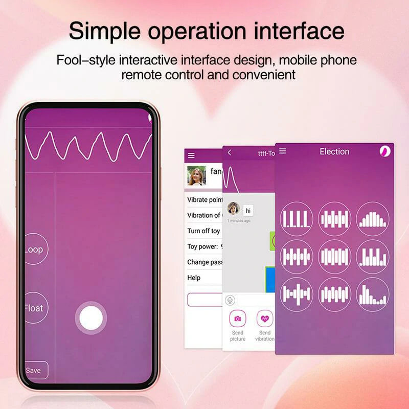 Bluetooth G-Spot Vibrator with Dolphin Design