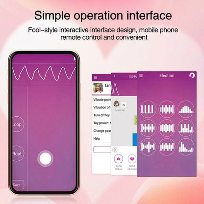 Bluetooth G-Spot Vibrator with Dolphin Design