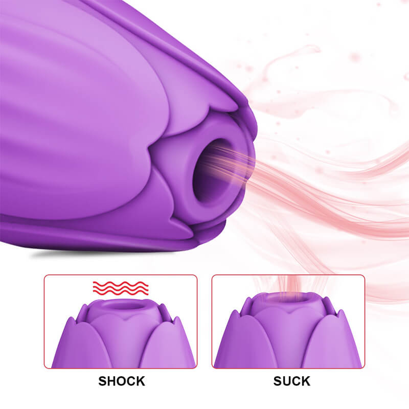 Blooming Rose Vibrator: Adult Pleasure Toy