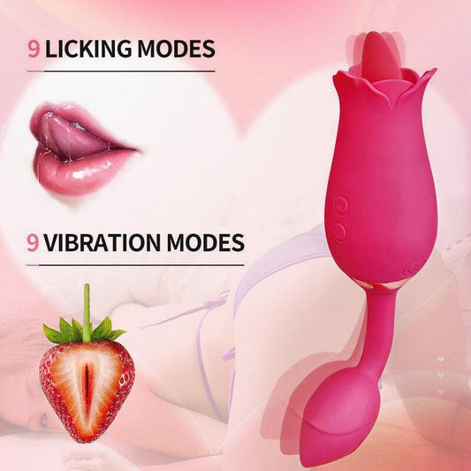 Vibrating Rose Egg Toy