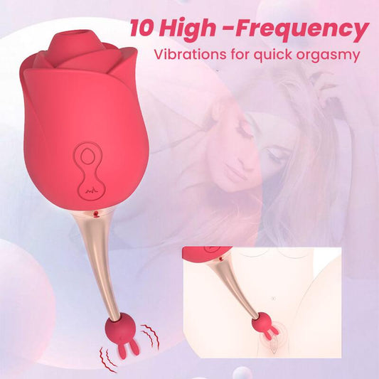 Vibrating Rose Toy for Precise Pleasure