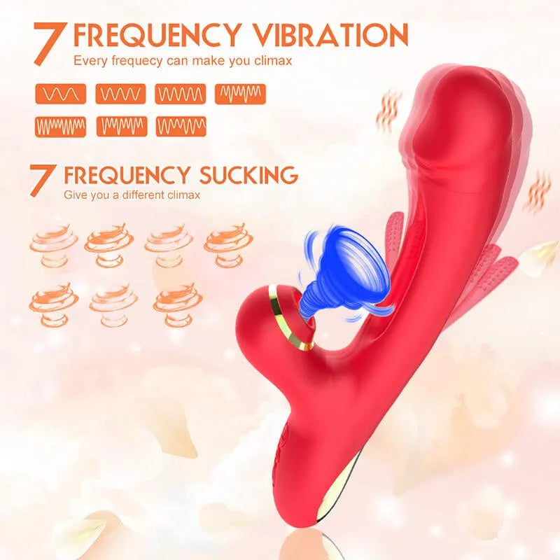 Vibrating Suction Wand: Pleasure Toy