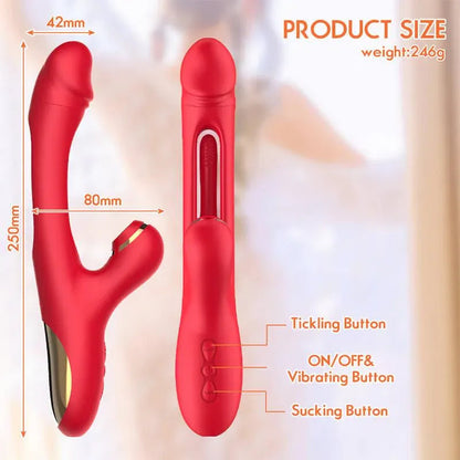 Vibrating Suction Wand: Pleasure Toy